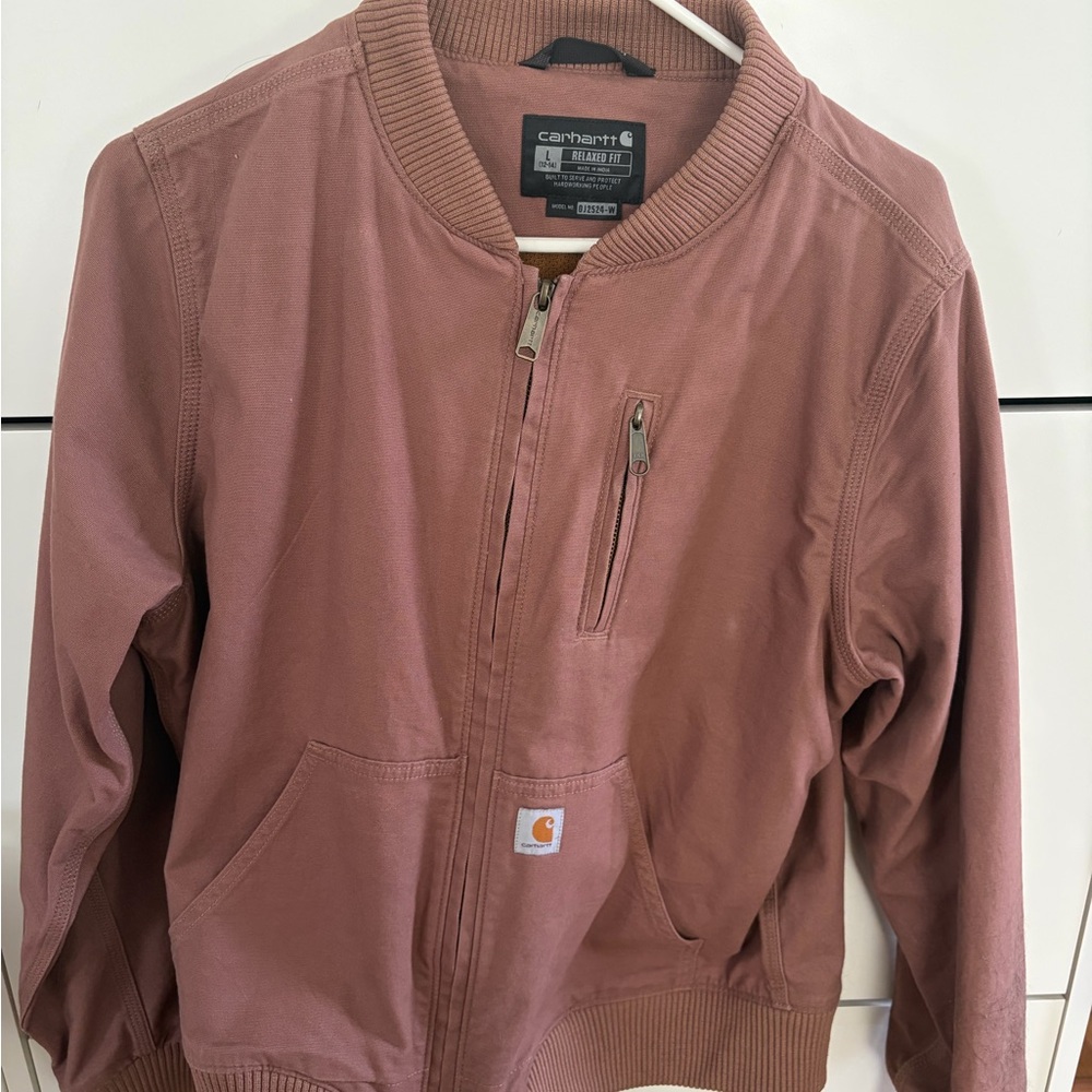 Carhartt Dusty Rose Bomber Jacket